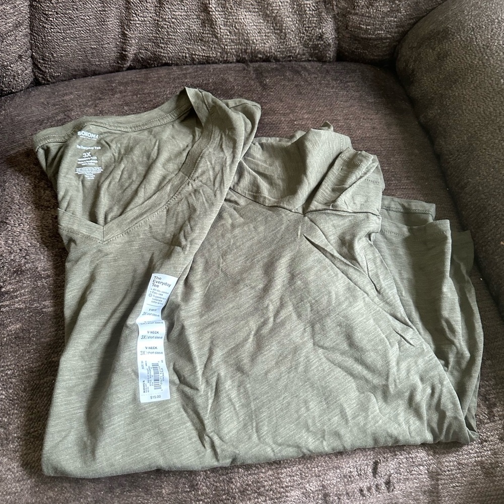 Sonoma brand everyday v neck tank NWT sz 3x